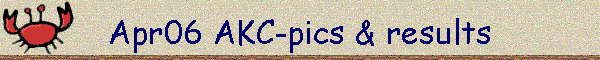Apr06 AKC-pics & results